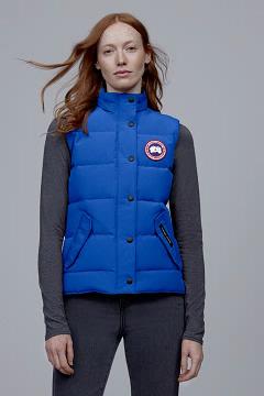Chamarras Canada Goose Mujer Outlet - PBI Freestyle Chalecos Azules VG8561072